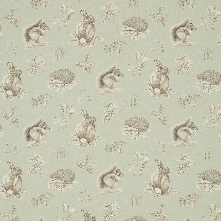 sanderson,squirrel & hedgehog,woodland walk,seaspray/charcoal,made to measure curtains,made to measure blinds,curtains online,blinds online,blackout curtains,blackout blinds,fabric shop,bespoke curtains,bespoke blinds,curtains online,blinds online,made to