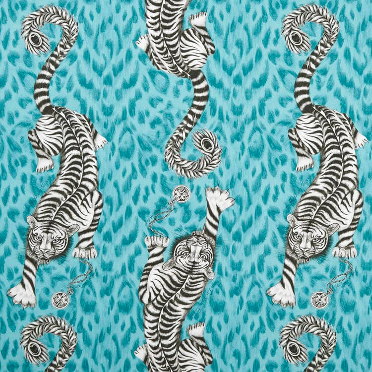 clarke and clarke,tigris,animalia,teal,made to measure curtains,made to measure blinds,curtains online,blinds online,blackout curtains,blackout blinds,fabric shop,bespoke curtains,bespoke blinds,curtains online,blinds online,made to measure roman blinds,m