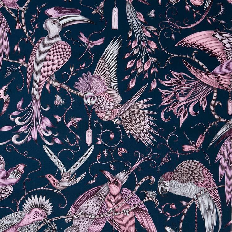 clarke and clarke,audubon,animalia,pink,made to measure curtains,made to measure blinds,curtains online,blinds online,blackout curtains,blackout blinds,fabric shop,bespoke curtains,bespoke blinds,curtains online,blinds online,made to measure roman blinds,