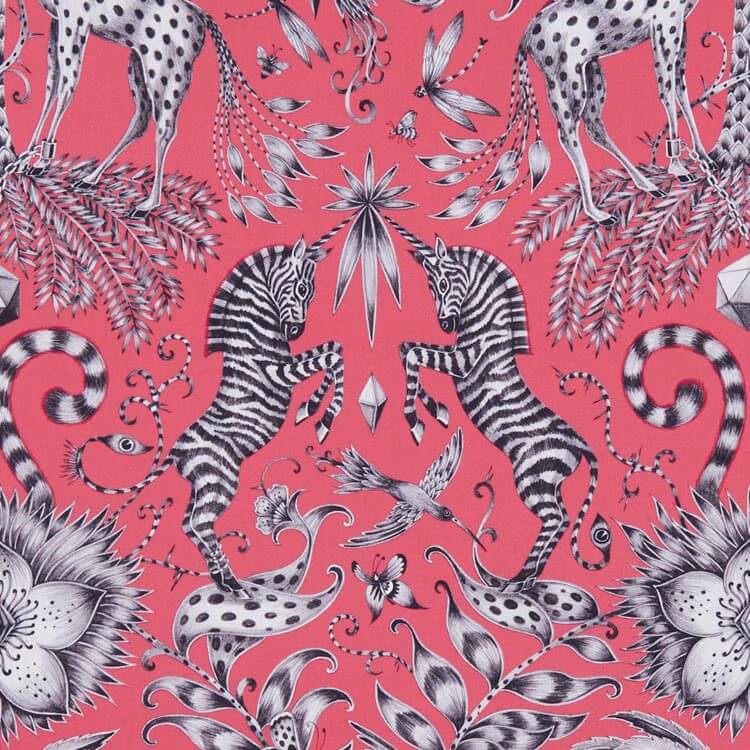 clarke and clarke,kruger,animalia,magenta,made to measure curtains,made to measure blinds,curtains online,blinds online,blackout curtains,blackout blinds,fabric shop,bespoke curtains,bespoke blinds,curtains online,blinds online,made to measure roman blind