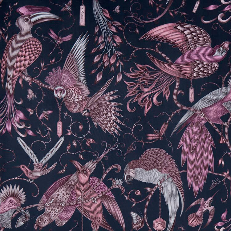 clarke and clarke,audubon velvet,animalia,pink,made to measure curtains,made to measure blinds,curtains online,blinds online,blackout curtains,blackout blinds,fabric shop,bespoke curtains,bespoke blinds,curtains online,blinds online,made to measure roman 