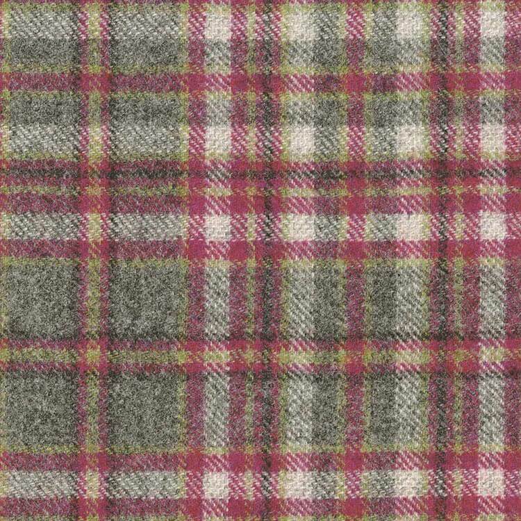 art of the loom,harrogate plaid,wool plaid volume 2,fuchsia grey,made to measure curtains,made to measure blinds,curtains online,blinds online,blackout curtains,blackout blinds,fabric shop,bespoke curtains,bespoke blinds,curtains online,blinds online,made